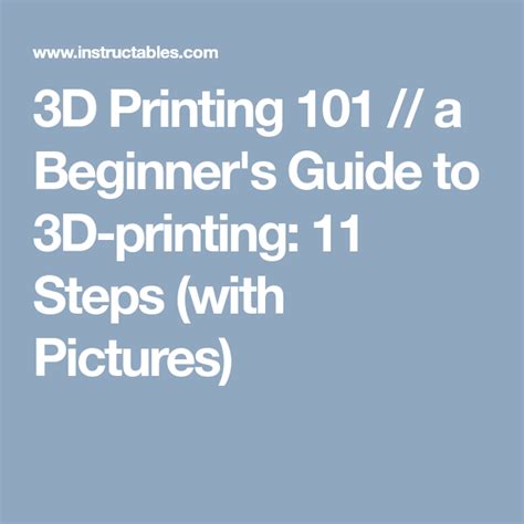 3d Printing 101 A Beginner S Guide To 3d Printing Artofit