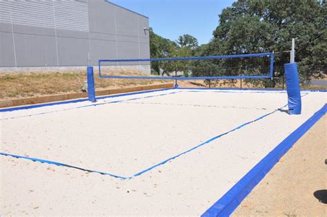 How To Construct A Volleyball Court