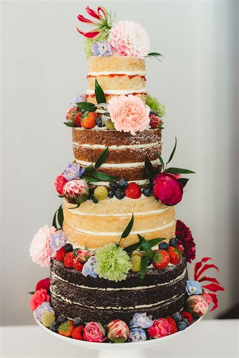 Naked Fruit Wedding Cakes Ideas Wedding Cakes Naked Wedding Cakes Fruit Wedding Cake