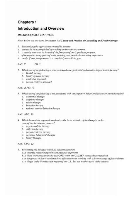 Theory And Practice Of Counselling And Psychotherapy 5