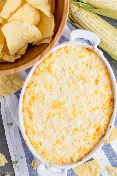 Creamy Cheesy Hot Corn Dip Perfect Party Food