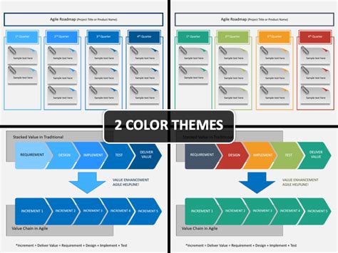 Free Editable Agile Roadmap Powerpoint Template Free Printable Templates