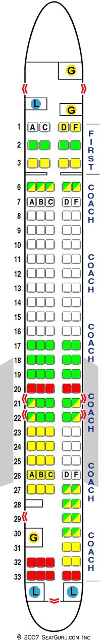 Seatguru Seat Map Alaska Airlines