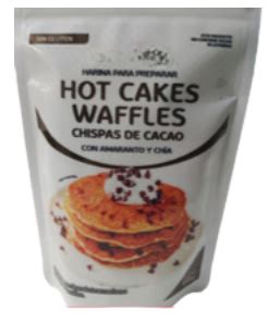 Harina para Hot Cakes y Waffles con chispas de Cacao Vena Orgánica