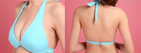 Fashion Care U S Sexy V Neck Blue Bikini Swimwear Bra Pcs Set