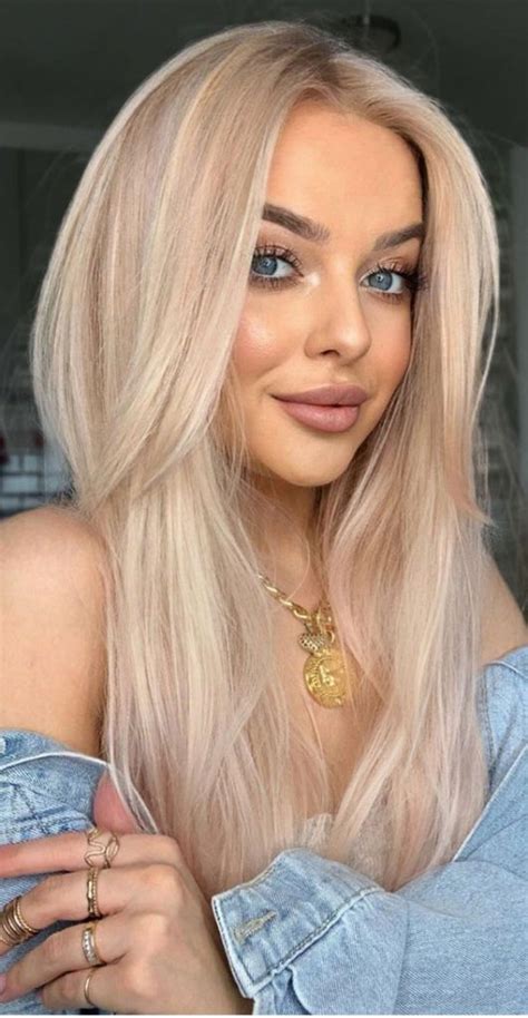 Dirty Blonde Hair Colour Ideas Warm Dirty Blonde With Soft Rose Gold Highlights