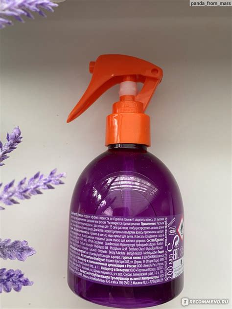 Термозащитный выпрямляющий спрей для волос Schwarzkopf Got2b "Утюжок ...