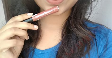 Beauty With Soumya Lakme Forever Matte Liquid Lipstick Nude Twist Review Swatch On Medium