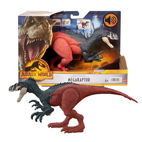 Megaraptor Dinosaur Model With Sound Jurassic World Mattel Hdx17