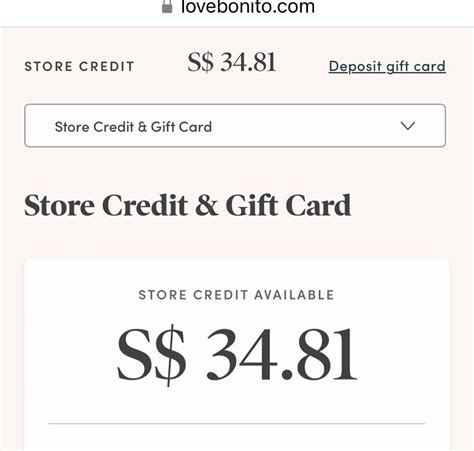 Lovebonito Lb Store Credit Tickets Vouchers Store Credits On