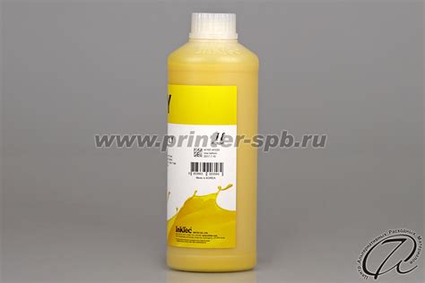 Чернила Inktec (Инктек) E0013-01LY | Цвет желтый | 1000 мл.