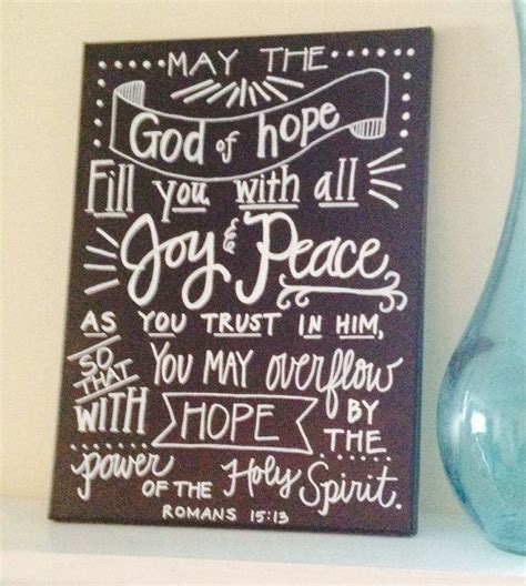 Romans 1513 Canvashandlettered By Adornmentsbywendi On Etsy Etsy