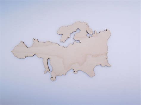 Wooden Europe Map For Crafts Laser Cut Europe Continent Etsy