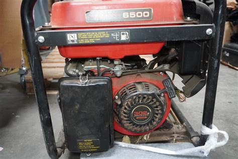 Predator 6500 Gas Powered Generator Property Room