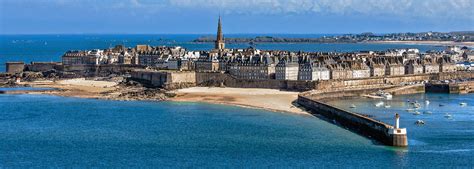 Canvas Photo Saint Malo Corsair City Brittany By Philip Plisson