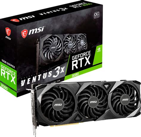 MSI RTX 3080 VENTUS 3X 10G OC B V