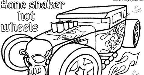 Bone Shaker Hot Wheels Coloring Pages Bone Shaker Coloring Pages Monster Truck Coloring Pages
