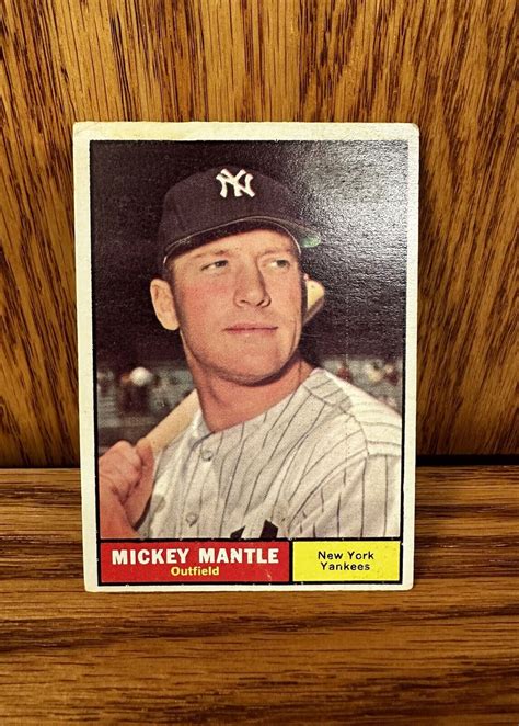 Topps Mickey Mantle Ebay