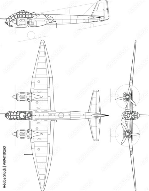 Air Plane, us army fighter jet, Line art vector, eps, file for cnc