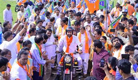 Telangana BJP holds pre-Liberation Day bike rally-Telangana Today