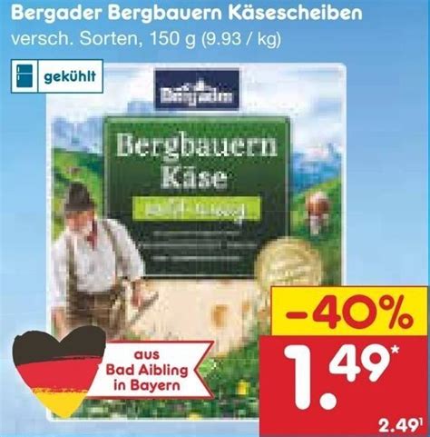 Bergader Bergbauern K Sescheiben G Angebot Bei Netto Marken Discount