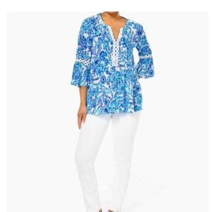 Lilly Pulitzer Tops Brand New Lilly Pulitzer Hollie Tunic Top