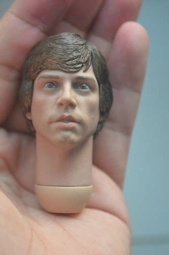 Custom 1 6 Scale Luke Skywalker Male Head Sculpt For 12 Hot Toys COO