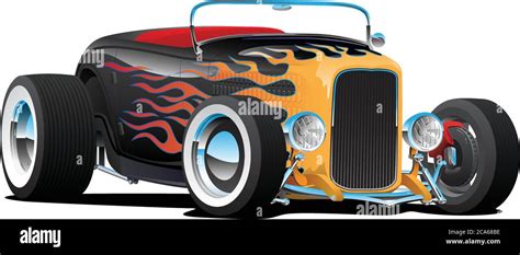 Hot Rod Flames Car
