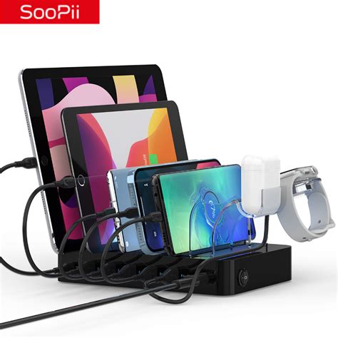 Soopii Fast Charge W Pd W A Port Usb Charging Station For