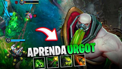 COMO JOGAR DE URGOT NO WILD RIFT EXPLICAÇÃO DAS HABILIDADES YouTube