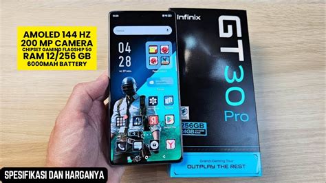 waktunya upgrade infinix gt  pro rilis  detail spesifikasi