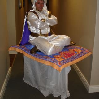 Genie On A Flying Carpet Costume Clever Halloween Costumes Flying