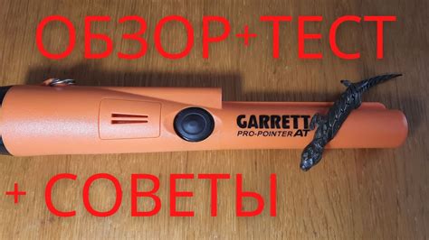Пинпоинтер GARRETT Pro-pointer AT. Обзор, тест, советы. - YouTube