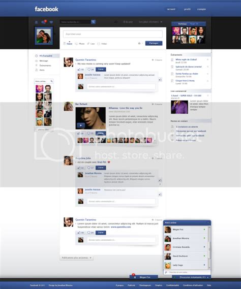 Download Facebook Page Templates PSD • DesignSkew