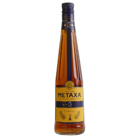 METAXA 5 38% 0,5L - Alkohole Sklep