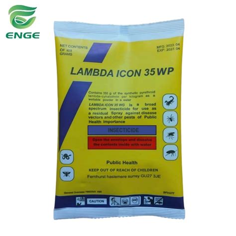 Lambda Cyhalothrin Wp Public Healthy Insecticide G Color Package