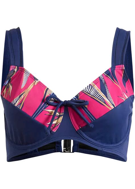 Minimizer Bikini Oberteil In Tollen Farben Blau Cup C Damen