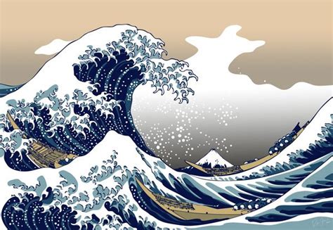 A Grande Onda De Kanagawa Katsushika Hokusai Hokusai