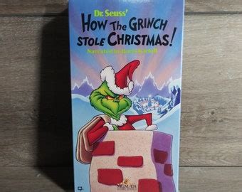 Dr Seuss How The Grinch Stole Christmas Movie Storybook Etsy