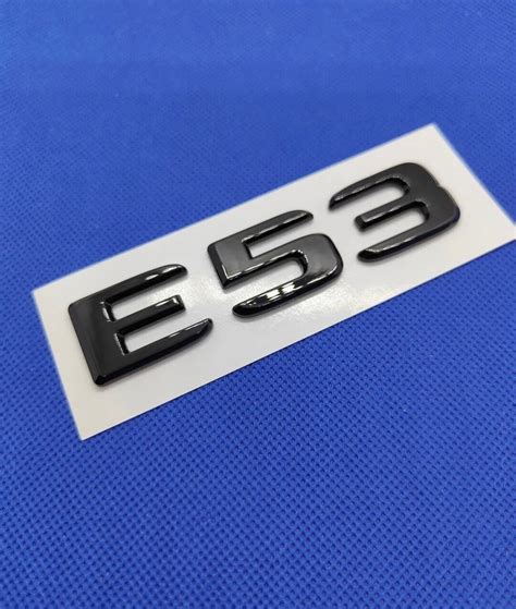 Logo E53 Stickers Sticker Emblem Glossy Black Etsy