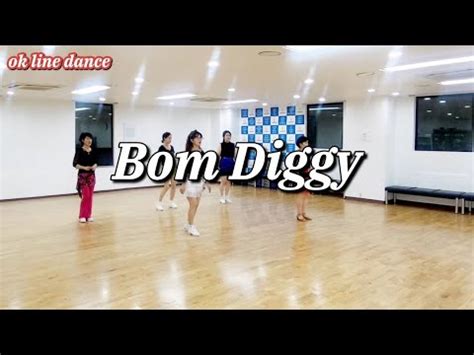 밤 디기 라인댄스 중급 Bom Diggy Line Dance Easy Intermediate oklinedance 마포