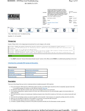 Fillable Online Technical Service Bulletin Static Nhtsa Gov Fax Email