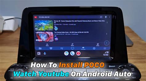 How To Install Poco Watch Youtube On Android Auto Youtube