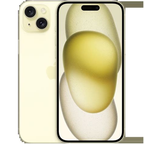 iPhone 15 Plus, 128 ГБ, Желтый купить - телефон Apple MU123RX/A цена ...