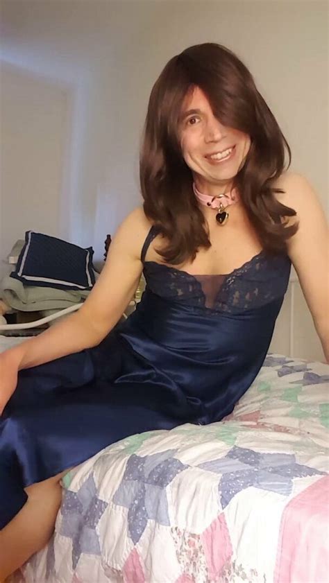 Live In Blue Satin Lingerie Shemale In Lingerie HD Porn C XHamster