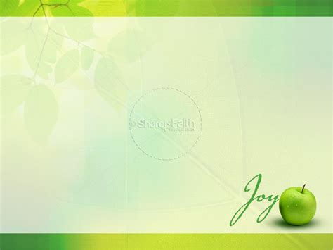 Joy Fruit Of The Spirit Powerpoint Template Pentecost Powerpoints