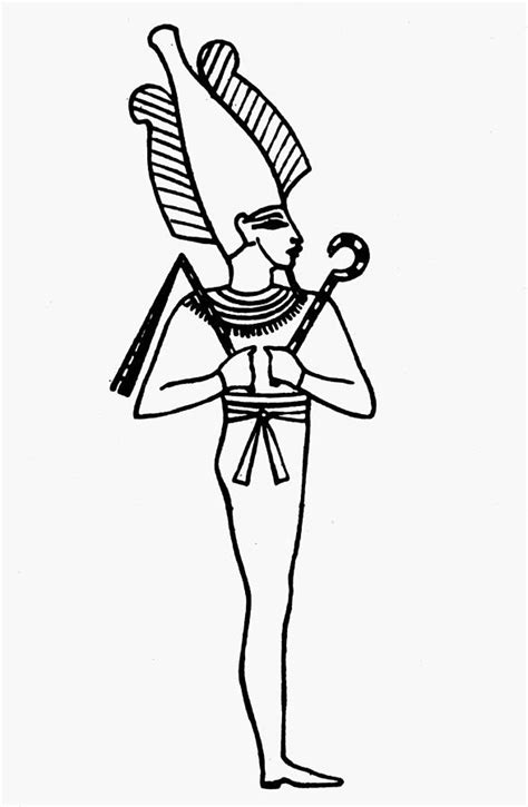 Ancient Egypt Osiris Drawing by Granger - Fine Art America