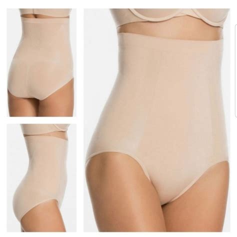 Spanx Oncore High Waisted Brief In Soft Nude Size Sma Gem