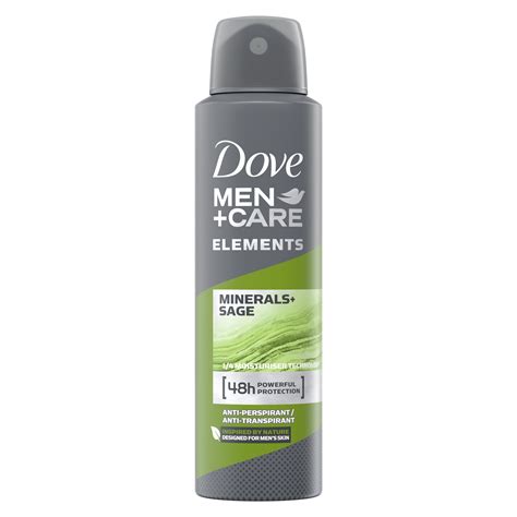 Спрей дезодорант против изпотяване Men+care Mineral&Sage | Dove