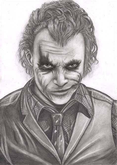 Batman Joker Drawing at PaintingValley.com | Explore collection of ...